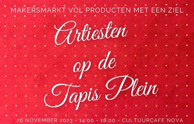 Neem jij ook deel aan Artiesten op de Tapis Plein?
